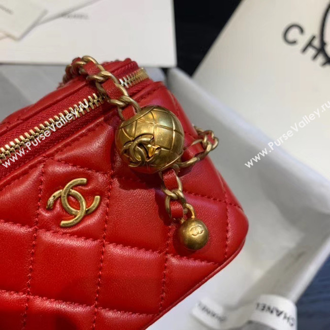 Chanel Original Small classic chain box handbag AP1447 red