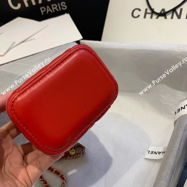 Chanel Original Small classic chain box handbag AP1447 red