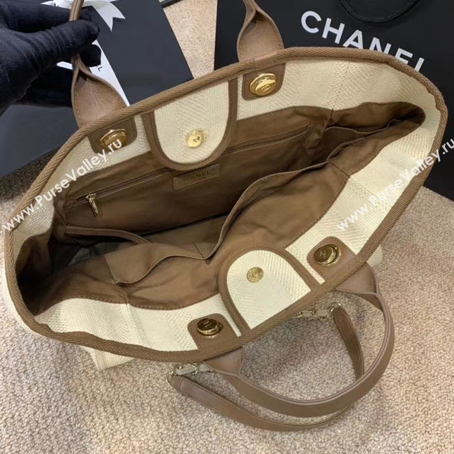Chanel Shopping bag A66941 Beige