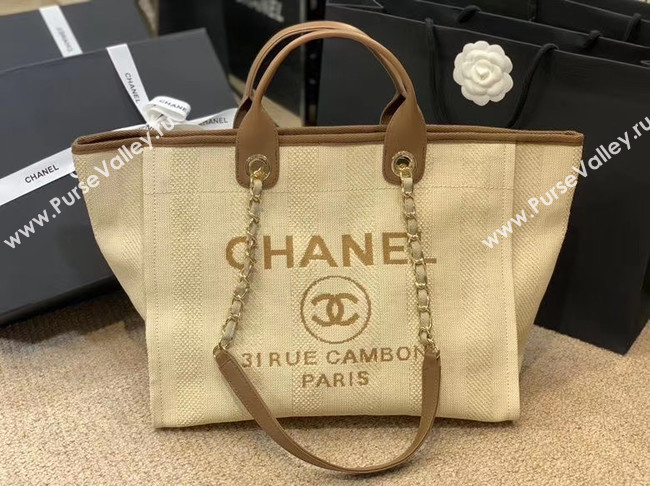 Chanel Shopping bag A66941 Beige