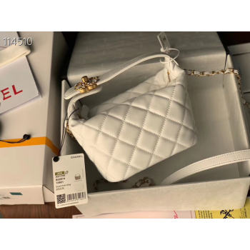 Chanel Small hobo bag AS1745 white