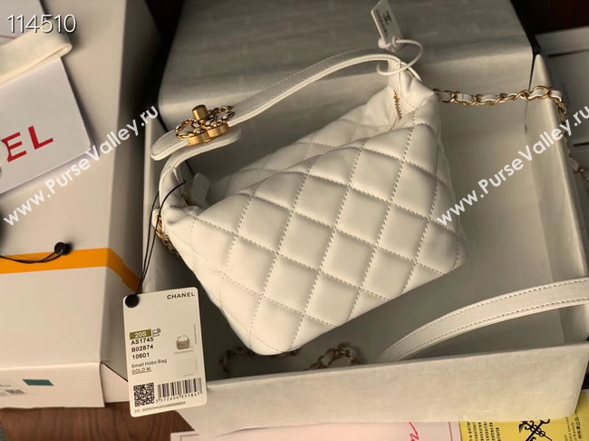 Chanel Small hobo bag AS1745 white