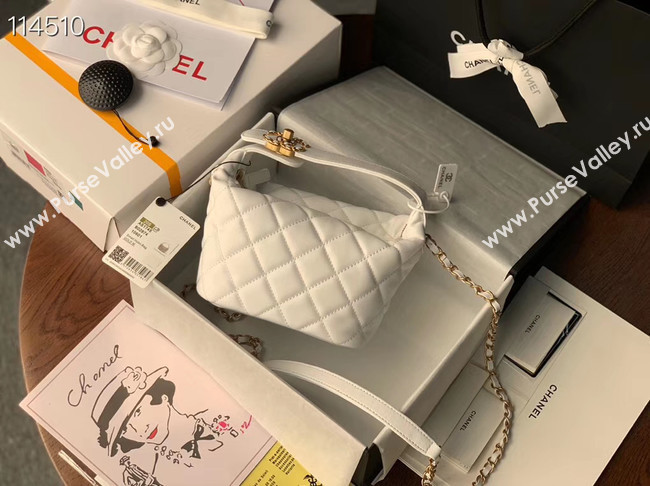 Chanel Small hobo bag AS1745 white