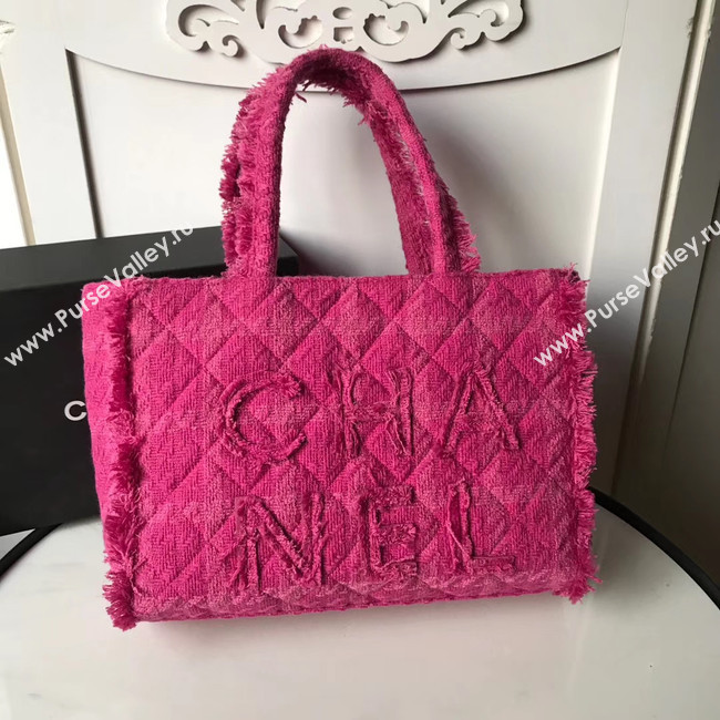 Chanel Zipper shopping bag AS0976 Purplish