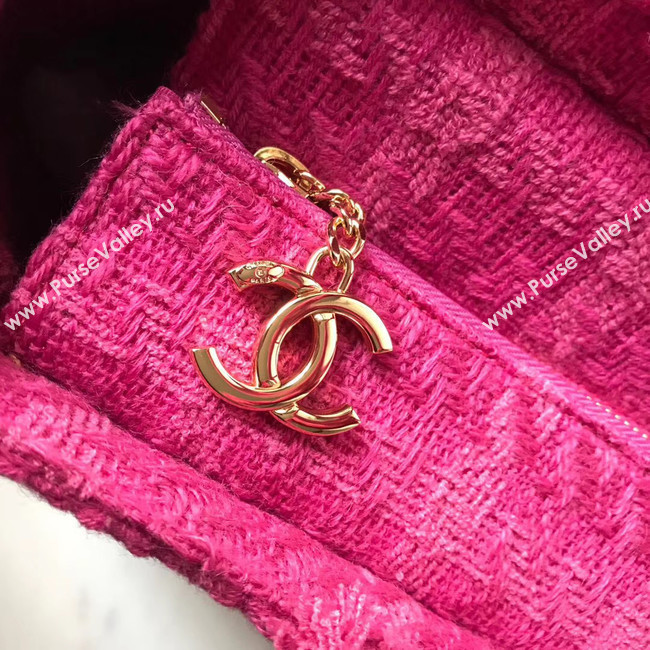 Chanel Zipper shopping bag AS0976 Purplish