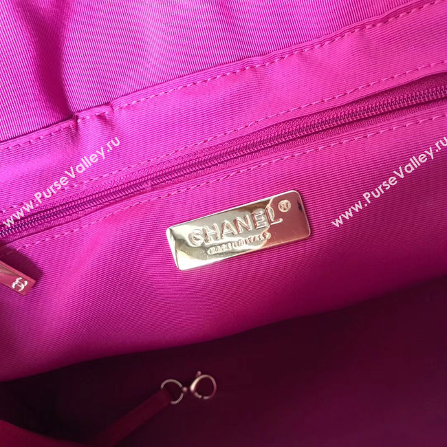 Chanel Zipper shopping bag AS0976 Purplish