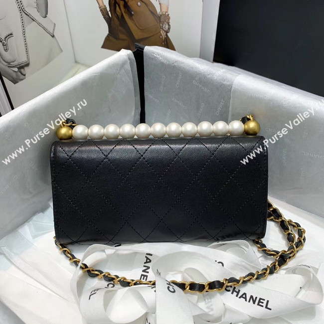 Chanel flap bag AP1001 black