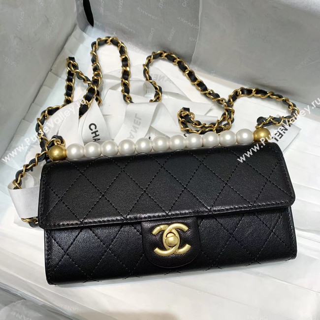 Chanel flap bag AP1001 black