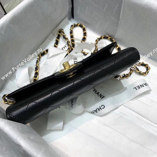 Chanel flap bag AP1001 black