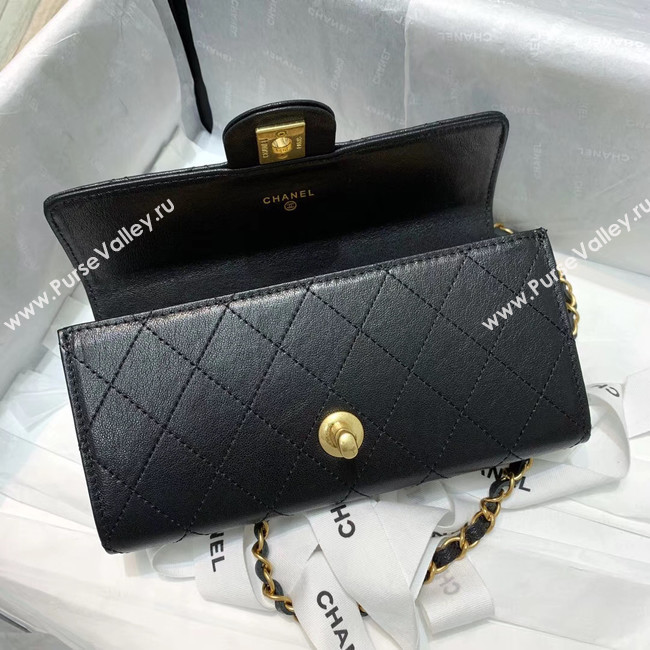 Chanel flap bag AP1001 black