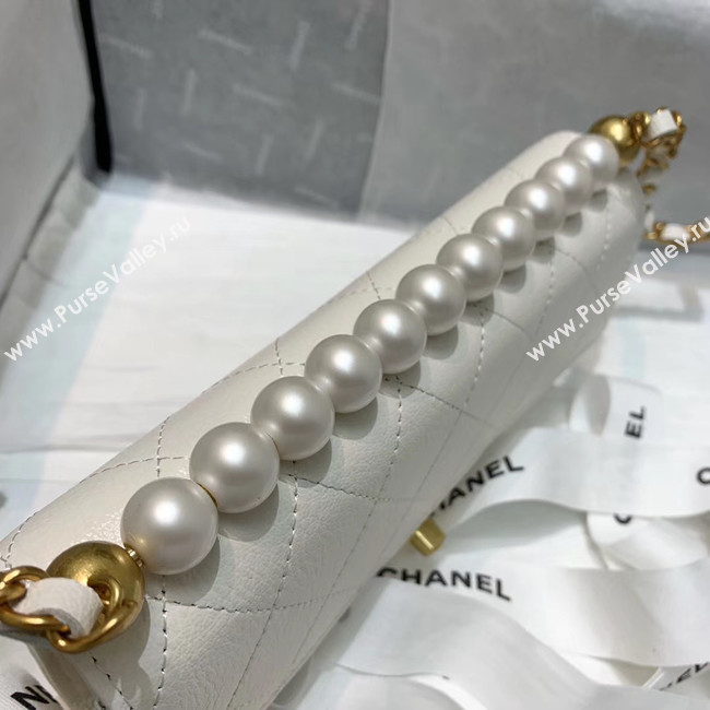 Chanel flap bag AP1001 white