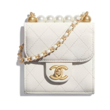 Chanel flap bag AP0997 white