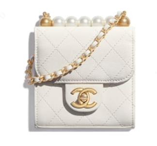 Chanel flap bag AP0997 white