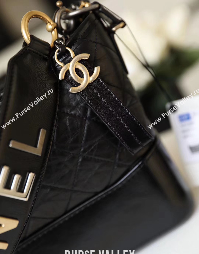 Chanel gabrielle hobo bag A93824 black