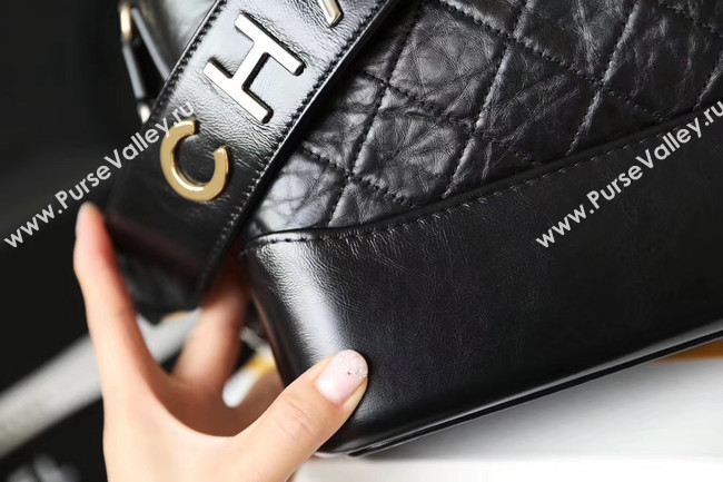 Chanel gabrielle hobo bag A93824 black