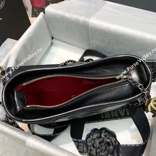 Chanel gabrielle small hobo bag AS0865 black