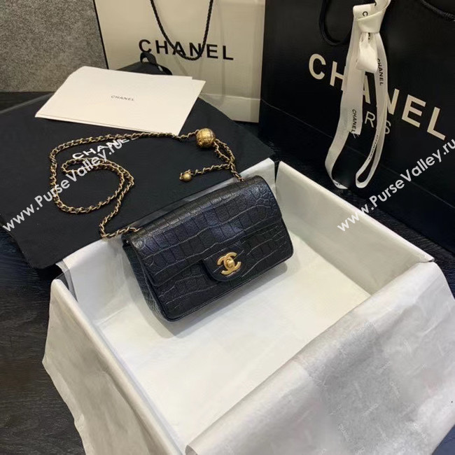 Chanel mini flap bag AS1786 black