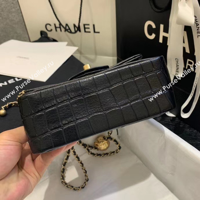 Chanel mini flap bag AS1787 black