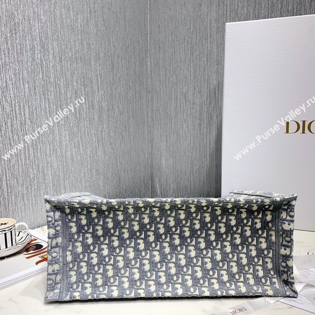 DIOR BOOK TOTE BAG IN EMBROIDERED CANVAS C1286-6