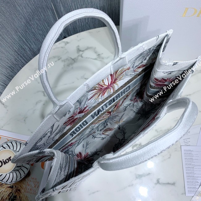 DIOR BOOK TOTE BAG IN EMBROIDERED CANVAS C1286-7