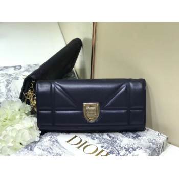 DIOR CLUTCH gold-tone metal C1040A black