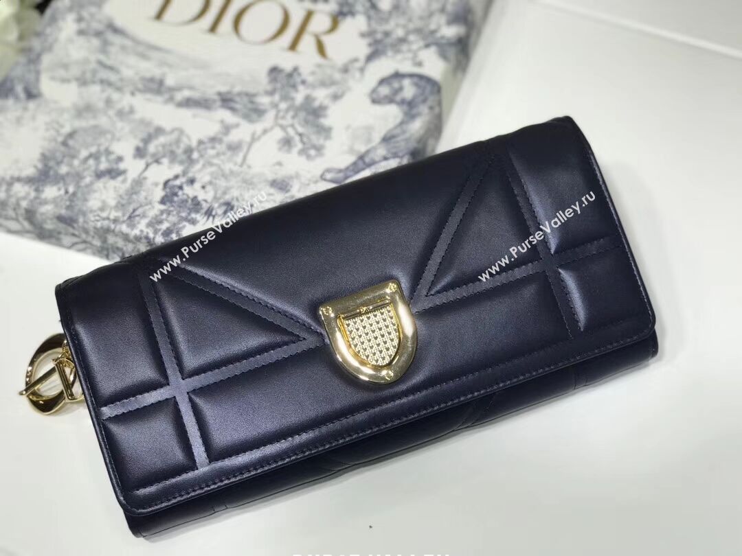 DIOR CLUTCH  gold-tone metal C1040A black