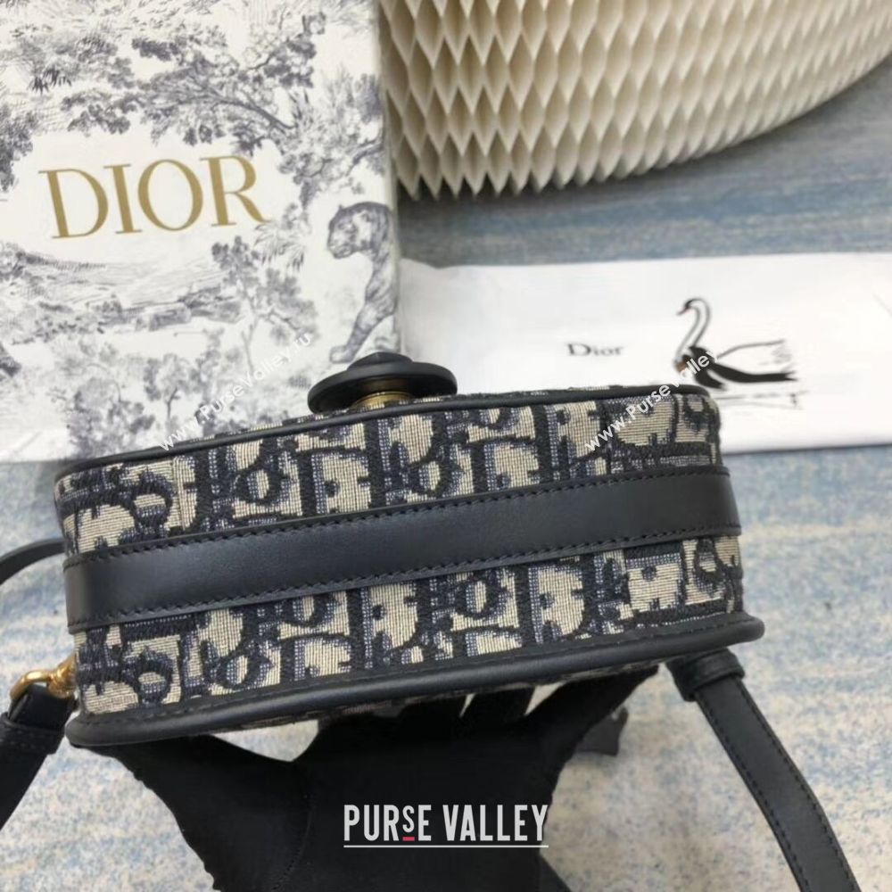 DIOR OBLIQUE BAG SMALL C0268 BLUE