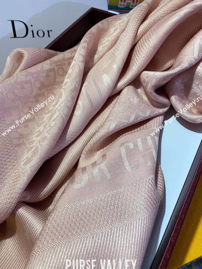 DIOR OBLIQUE CASHMERE C402 pink