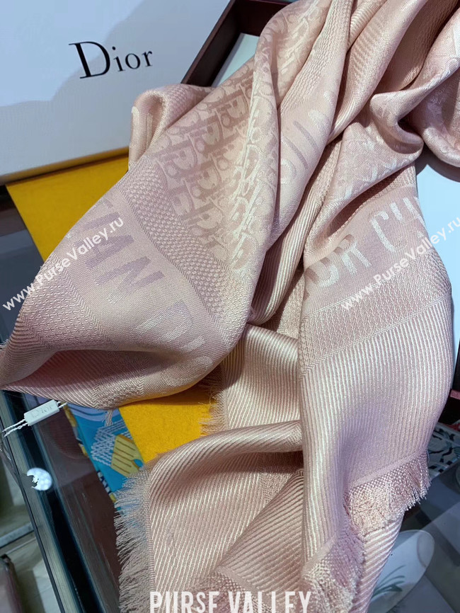 DIOR OBLIQUE CASHMERE C402 pink