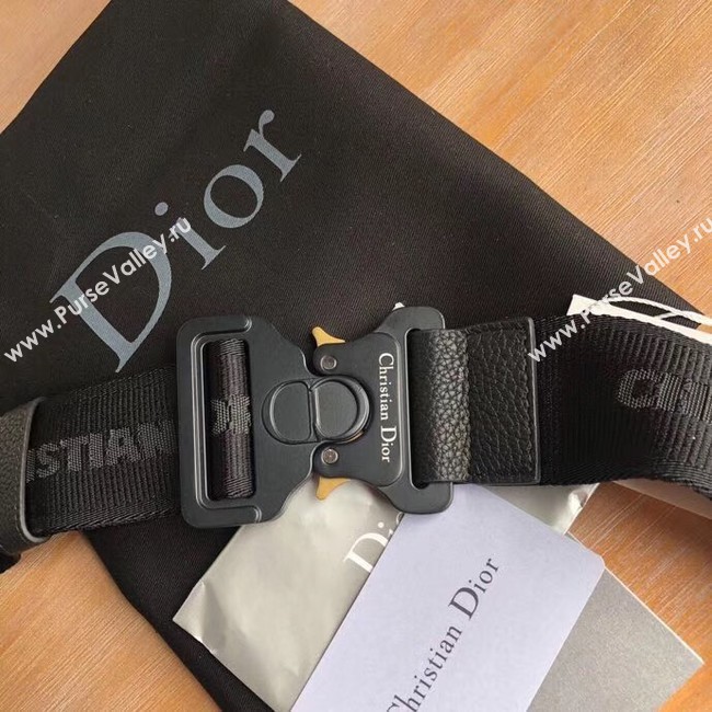 DIOR OBLIQUE SADDLE BELT BAG M9019 blue