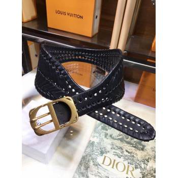 Dior Calf Leather Belt D6938 Black