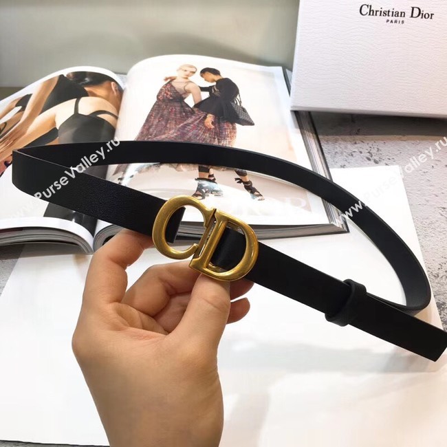 Dior Calf Leather Belt Wide with 20mm 5361 black