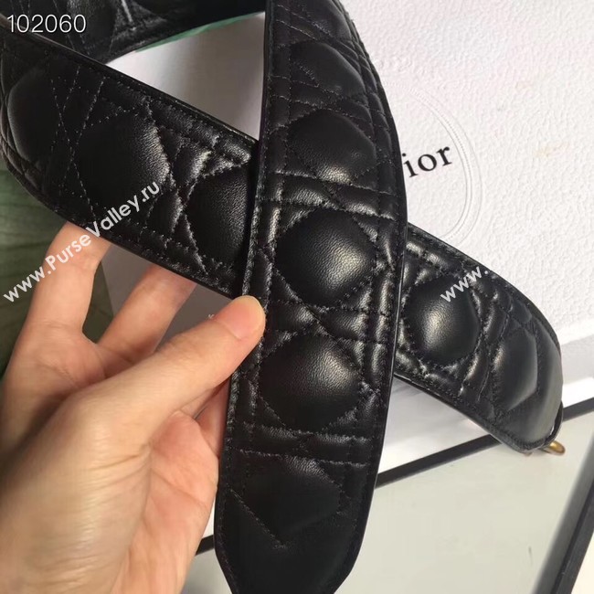 Dior Leather Strap 035891 black