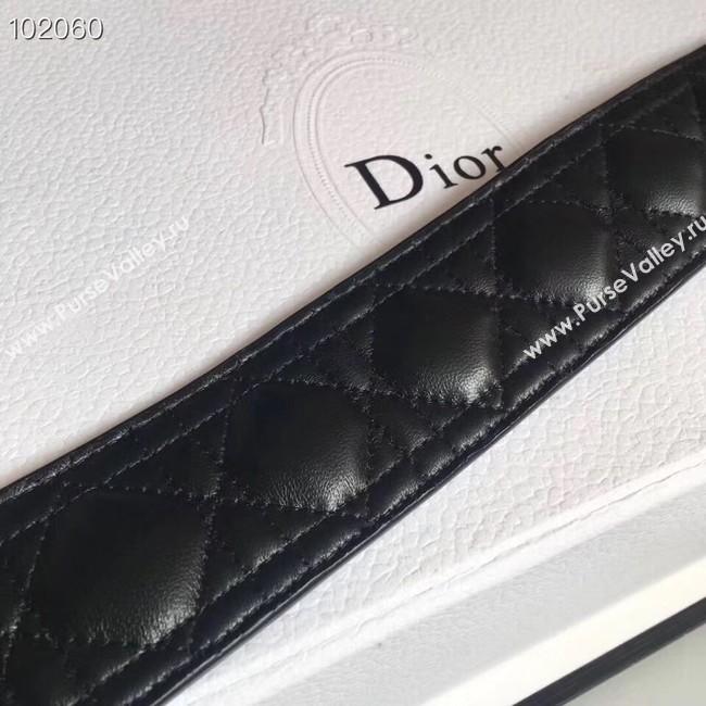 Dior Leather Strap 035891 black