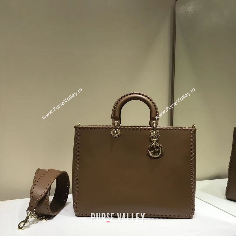 Dior SOFT CALFSKIN BAG C9255 Brown