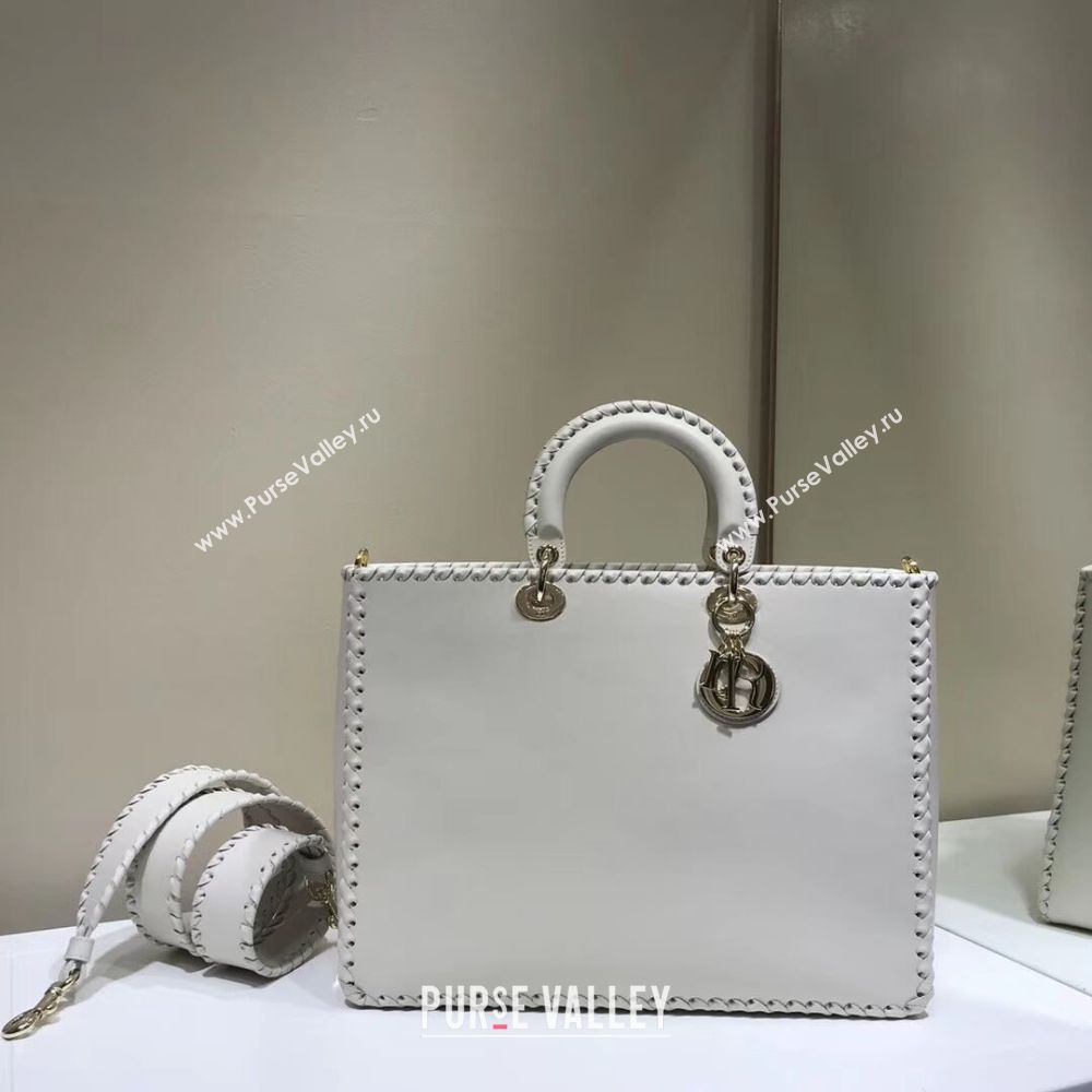 Dior SOFT CALFSKIN BAG C9255 white