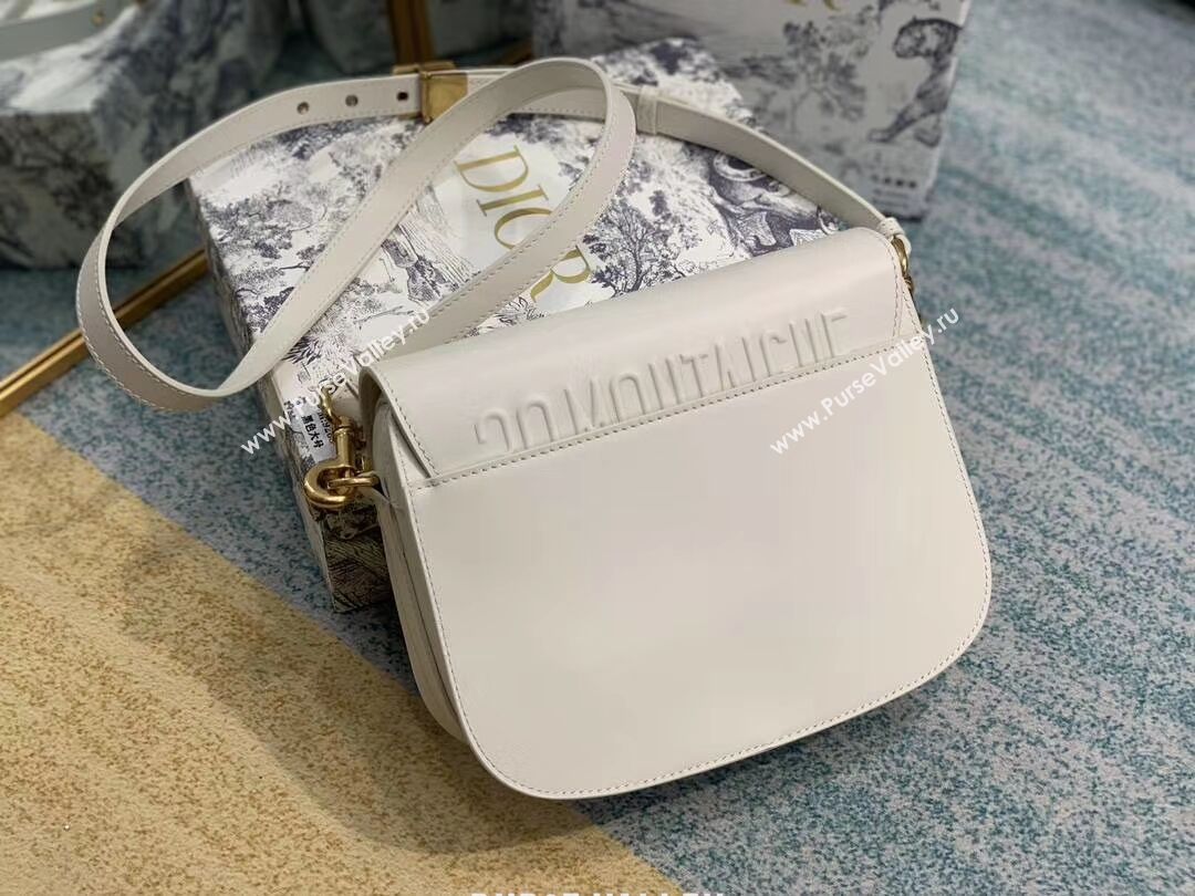 Dior SOFT CALFSKIN BAG  medium C0317 white 