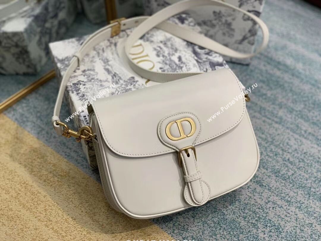 Dior SOFT CALFSKIN BAG  medium C0317 white 
