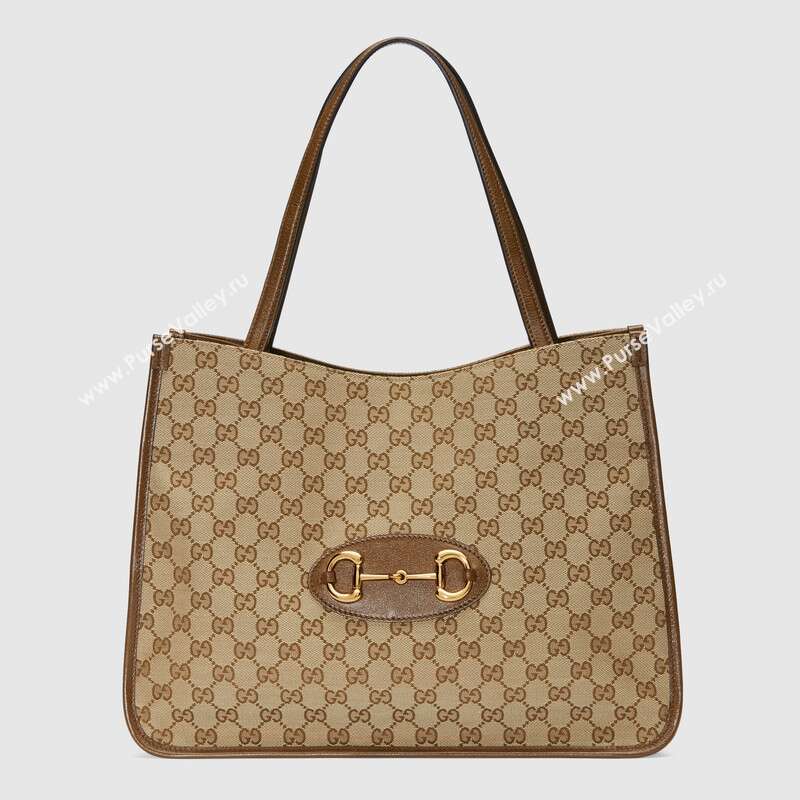 Gucci 1955 Horsebit tote bag 623694 Brown