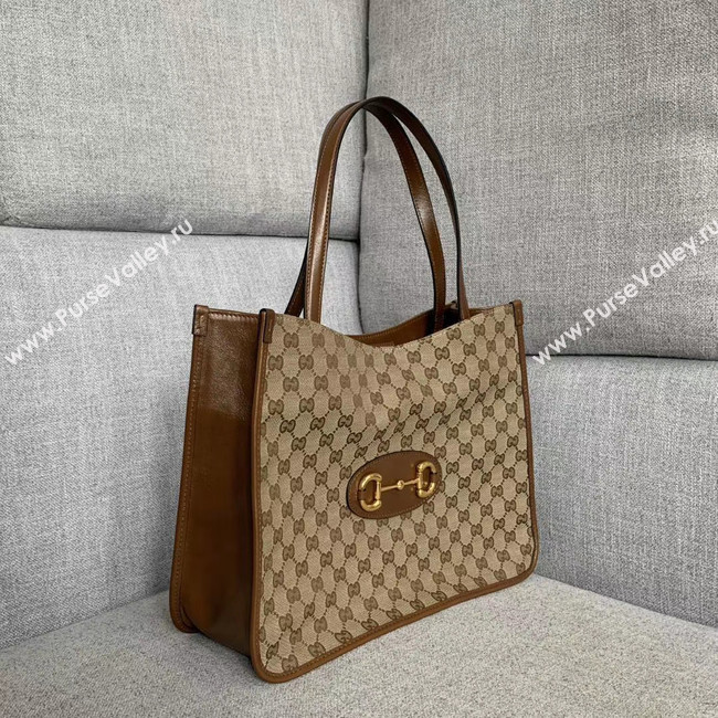 Gucci 1955 Horsebit tote bag 623694 Brown