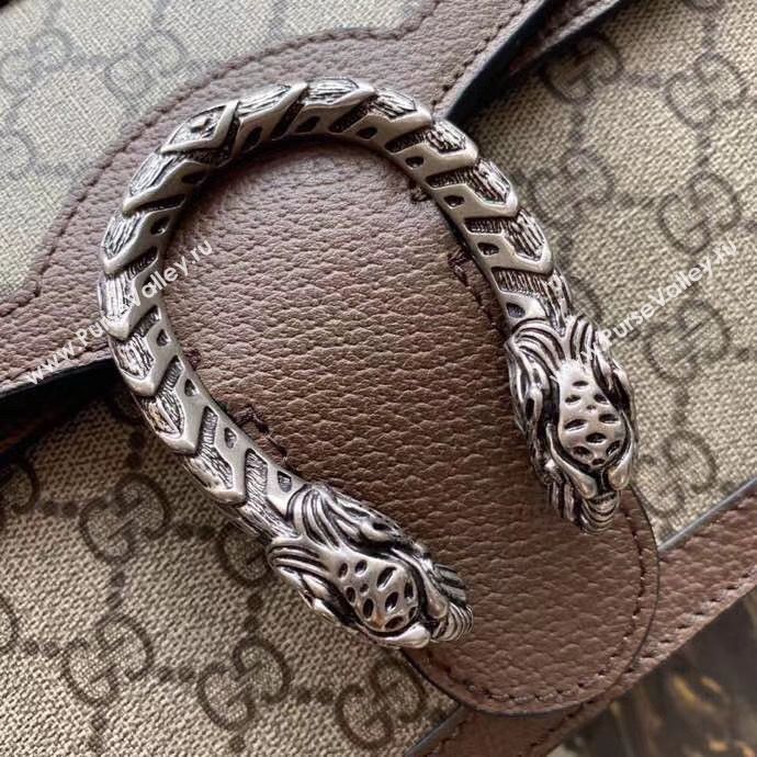 Gucci Dionysus GG top handle bag 621512 Brown