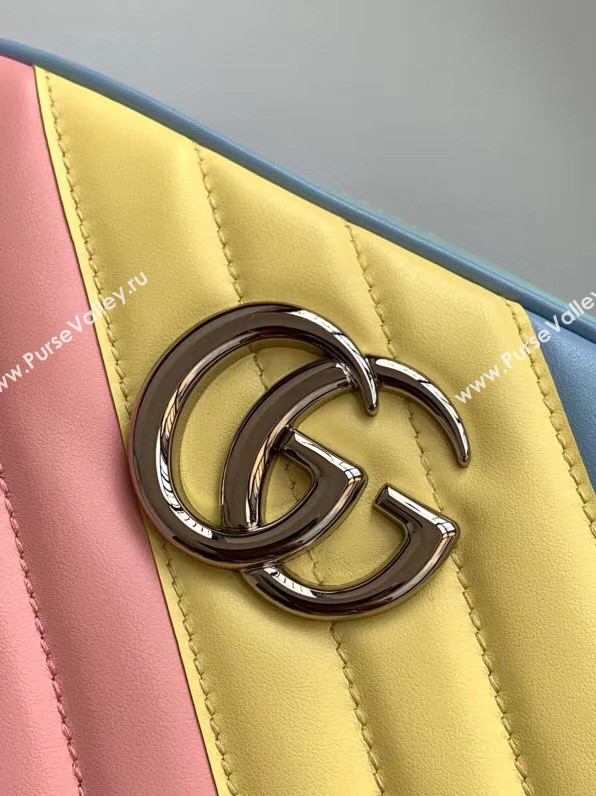 Gucci GG Marmont Matelasse Shoulder Bag 447632 Multicolored