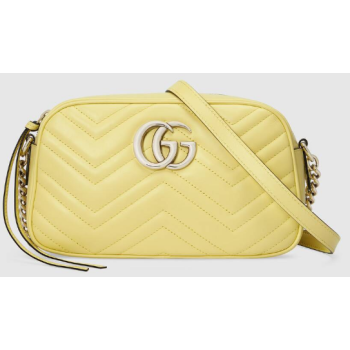 Gucci GG Marmont Matelasse Shoulder Bag 447632 yellow