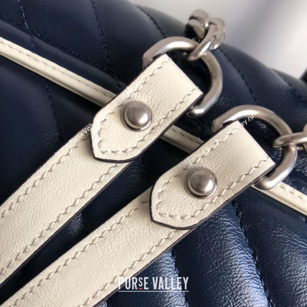 Gucci GG Marmont small shoulder bag 443497 Navy