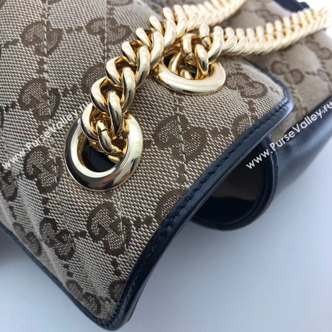 Gucci GG Marmont small shoulder bag 446744 black
