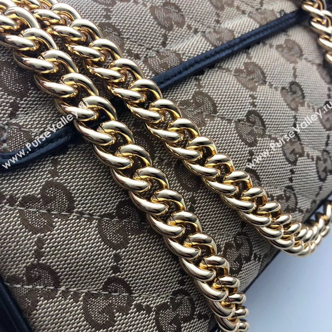 Gucci GG Marmont small shoulder bag 446744 black