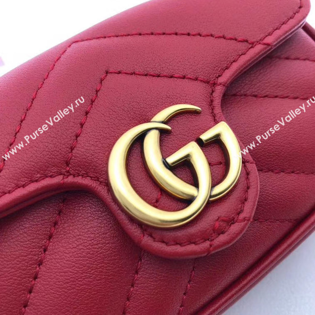 Gucci GG Marmont super Clutch bag 575161 red