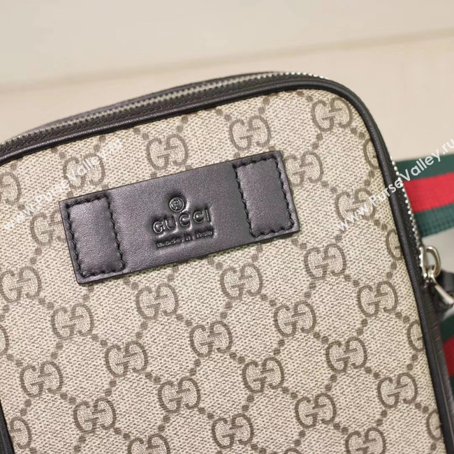 Gucci GG Supreme belt bag 450956 Beige&black