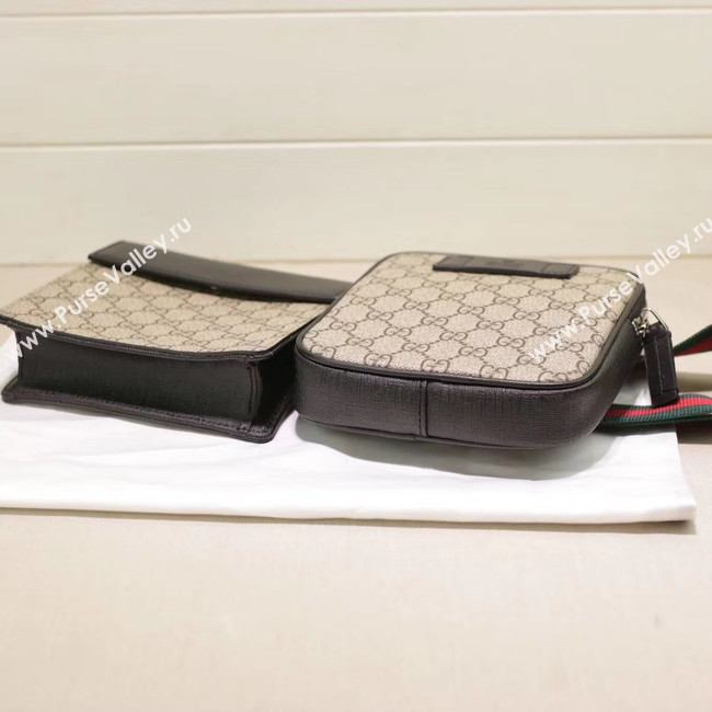 Gucci GG Supreme belt bag 450956 Beige&black