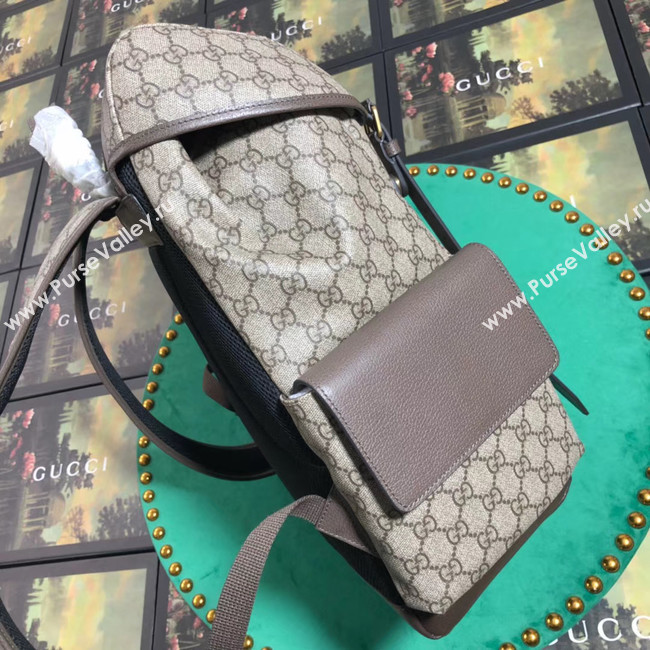 Gucci Ophidia canvas medium GG Backpack 598140 brown